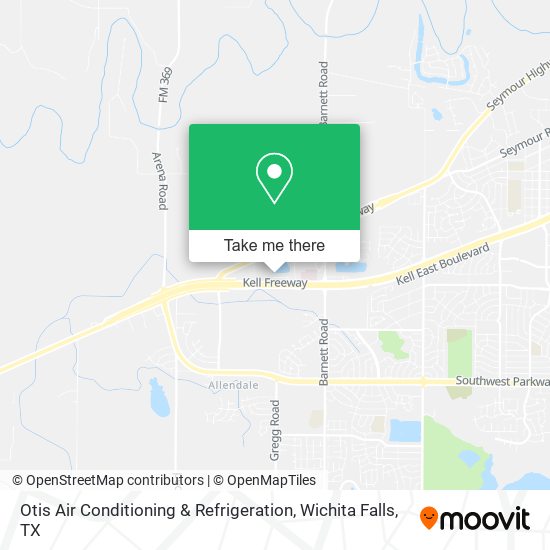 Mapa de Otis Air Conditioning & Refrigeration