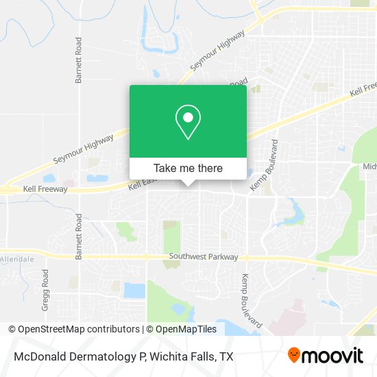 Mapa de McDonald Dermatology P