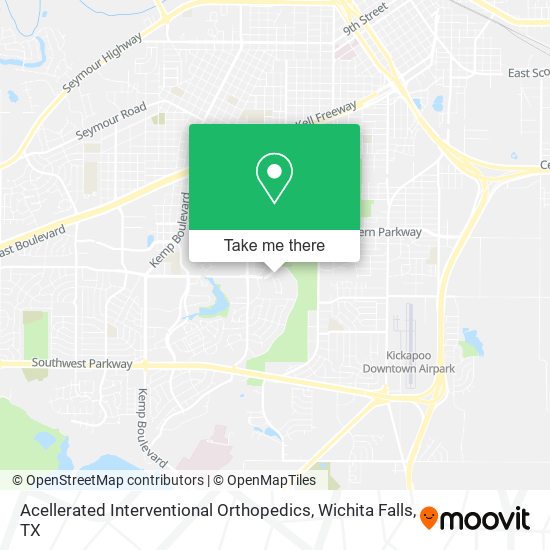 Acellerated Interventional Orthopedics map