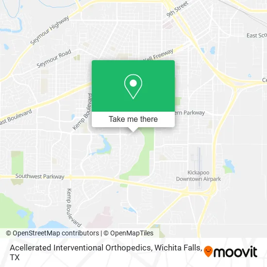 Acellerated Interventional Orthopedics map