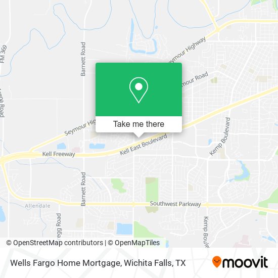 Wells Fargo Home Mortgage map