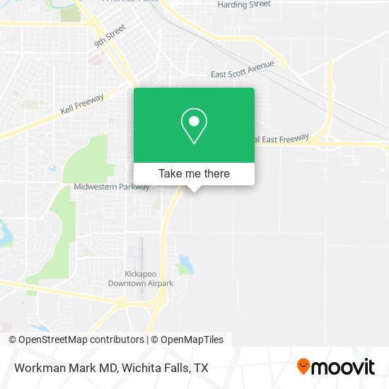 Mapa de Workman Mark MD