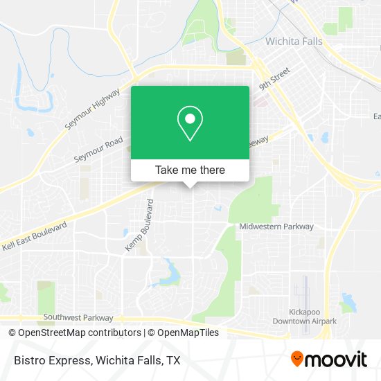 Bistro Express map