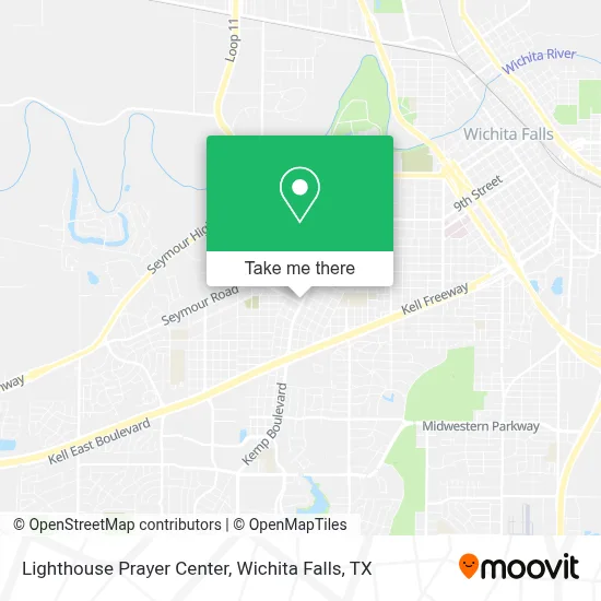 Lighthouse Prayer Center map