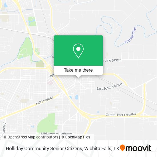 Holliday Community Senior Citizens map
