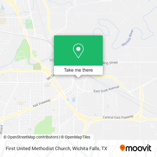 Mapa de First United Methodist Church