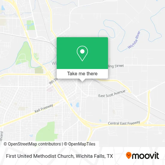 First United Methodist Church map