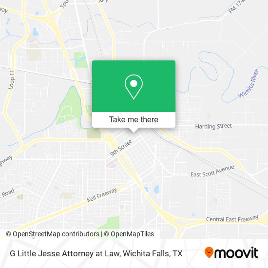 G Little Jesse Attorney at Law map