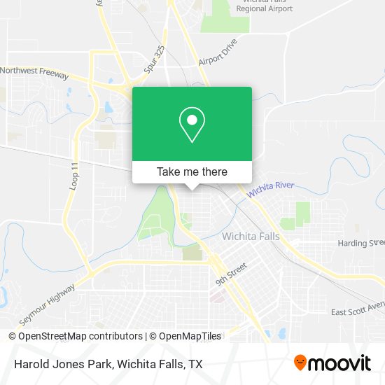 Mapa de Harold Jones Park
