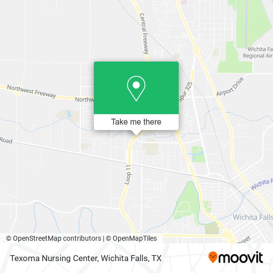 Mapa de Texoma Nursing Center