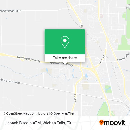 Unbank Bitcoin ATM map
