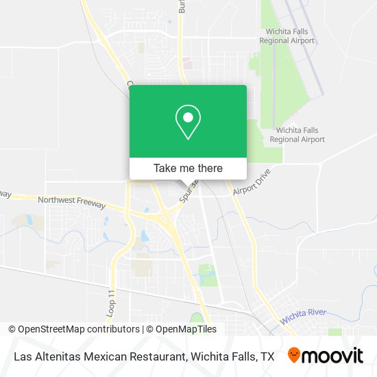 Las Altenitas Mexican Restaurant map