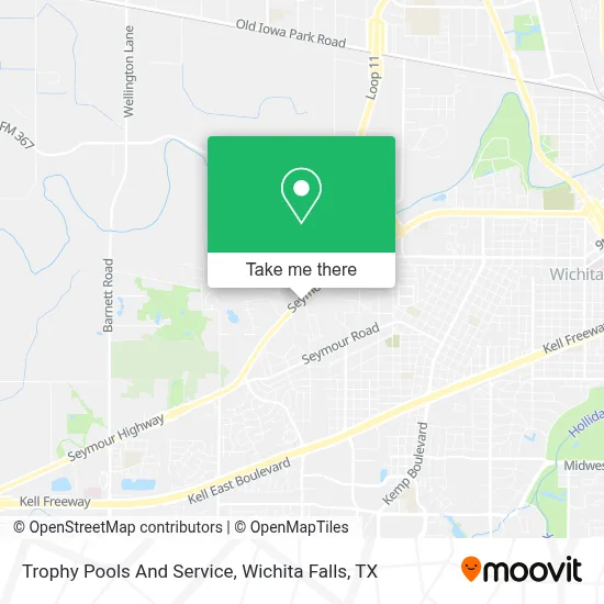 Trophy Pools And Service map