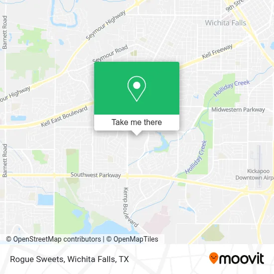Rogue Sweets map