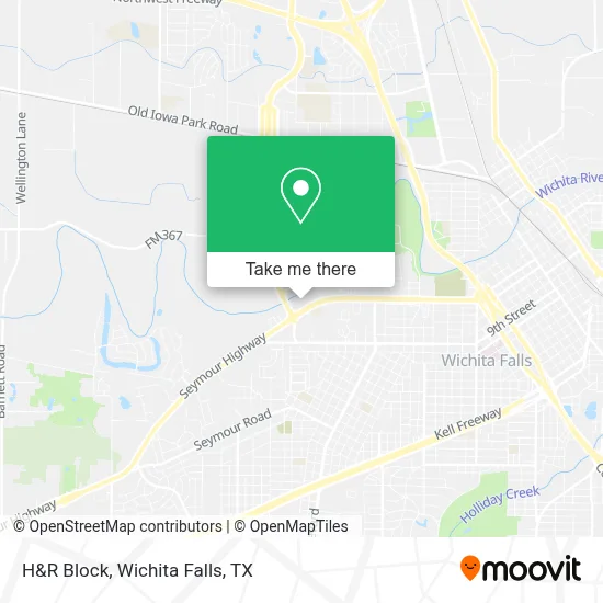 H&R Block map