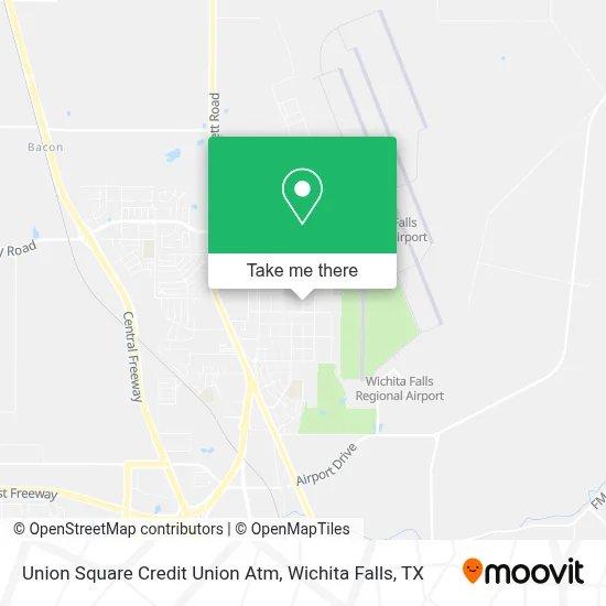 Union Square Credit Union Atm map