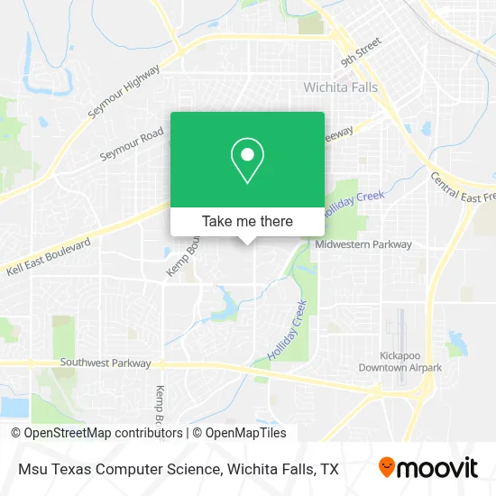 Msu Texas Computer Science map