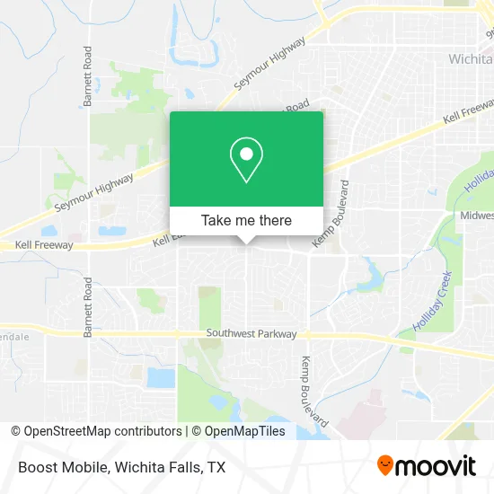 Boost Mobile map