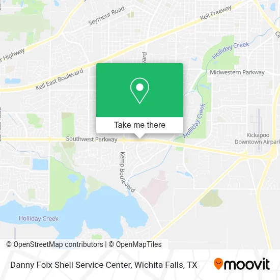 Danny Foix Shell Service Center map