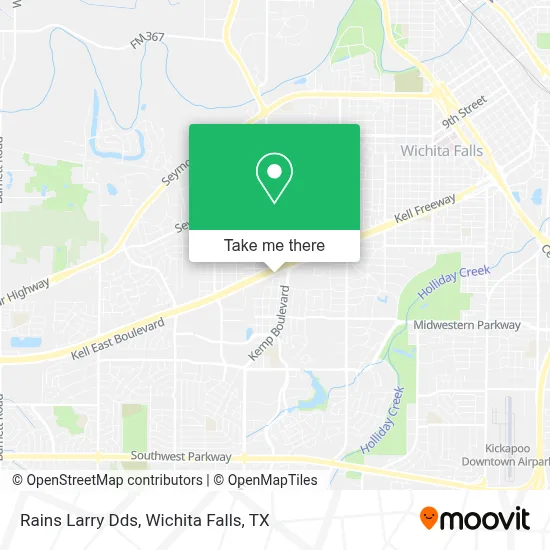 Rains Larry Dds map