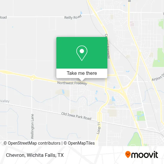 Chevron map