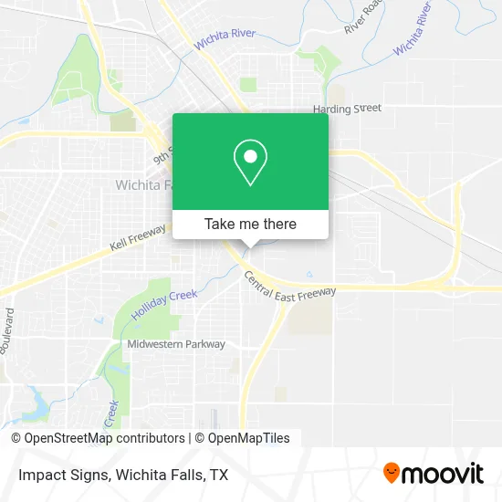 Impact Signs map