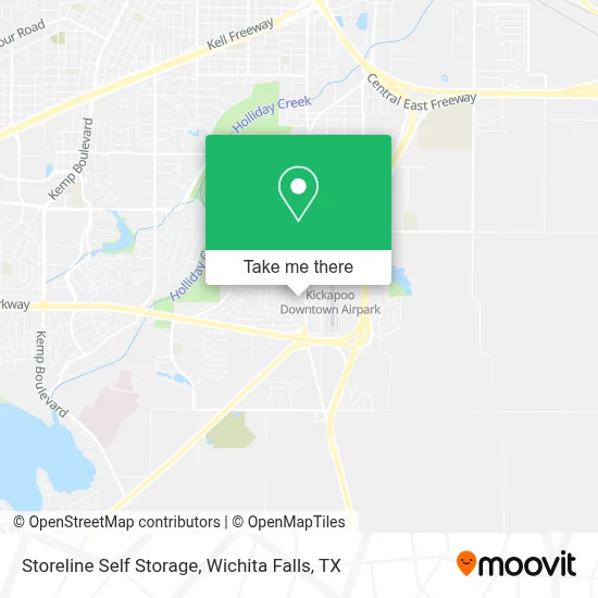 Storeline Self Storage map