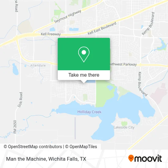 Man the Machine map