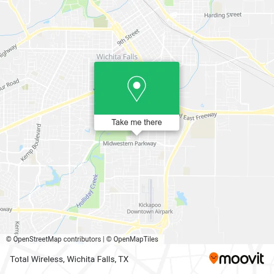 Total Wireless map