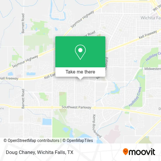 Doug Chaney map