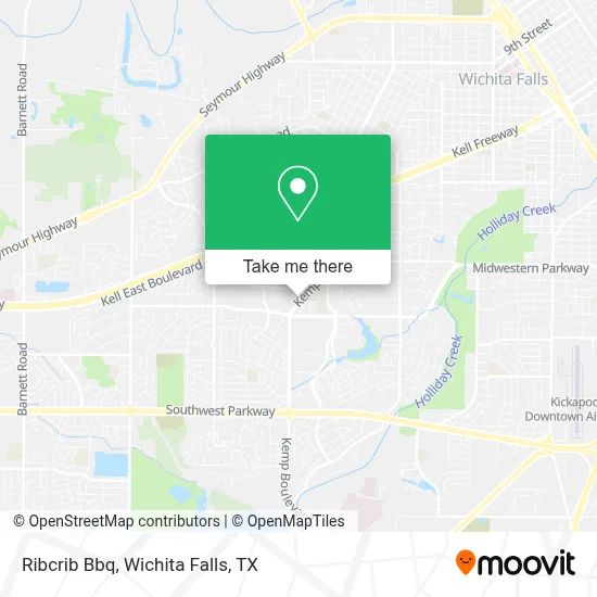 Ribcrib Bbq map