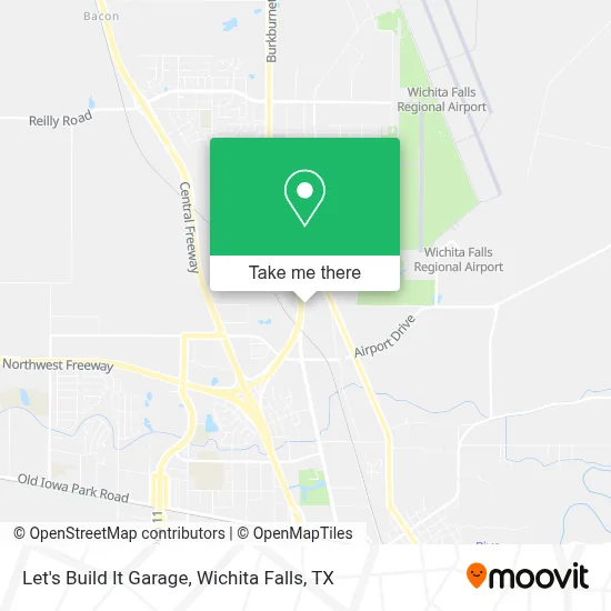 Let's Build It Garage map