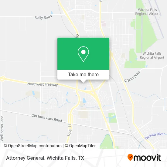 Attorney General map