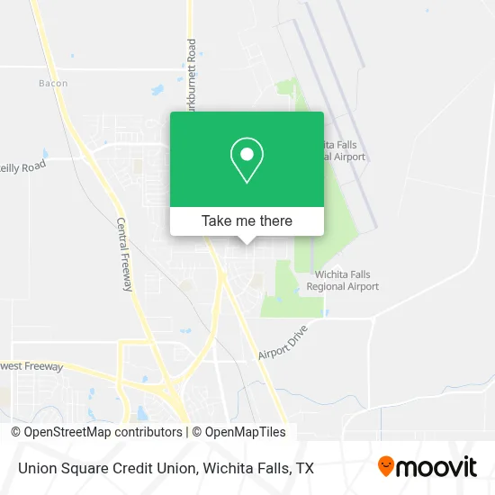 Union Square Credit Union map