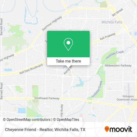 Cheyenne Friend - Realtor map