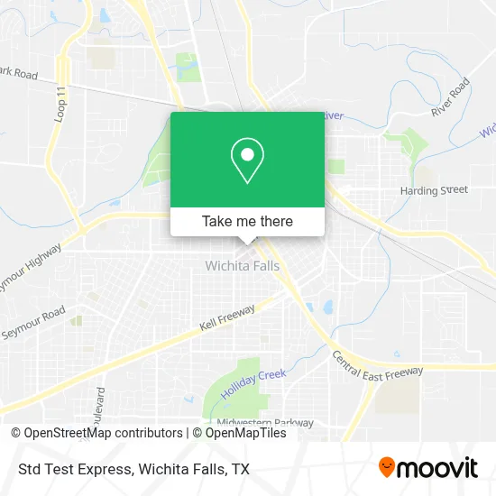 Std Test Express map