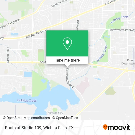 Roots at Studio 109 map