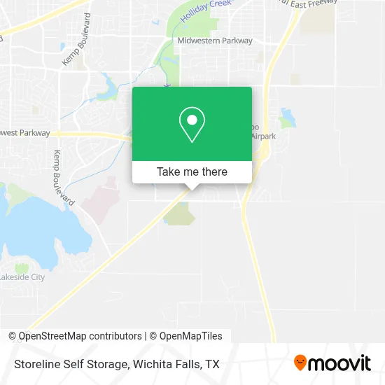 Storeline Self Storage map