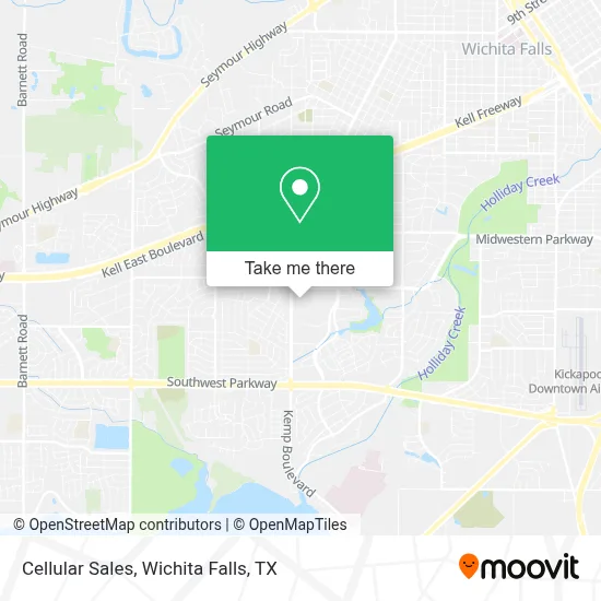 Cellular Sales map