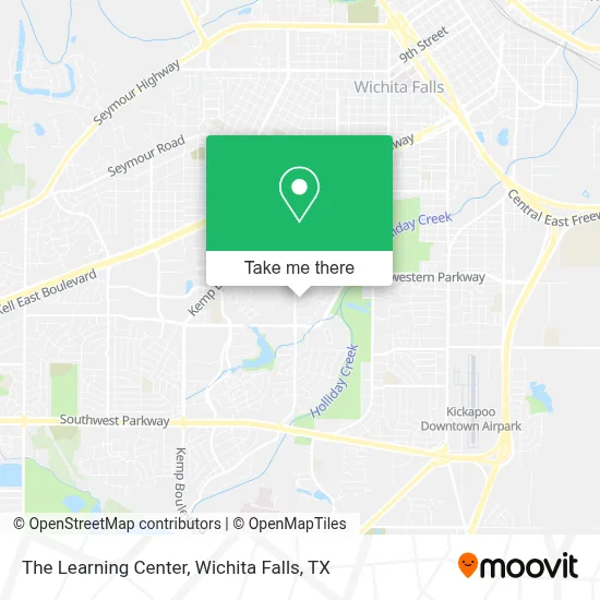 The Learning Center map