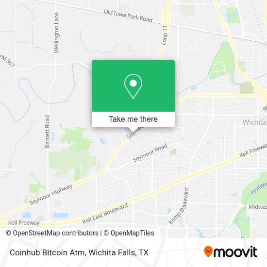Coinhub Bitcoin Atm map