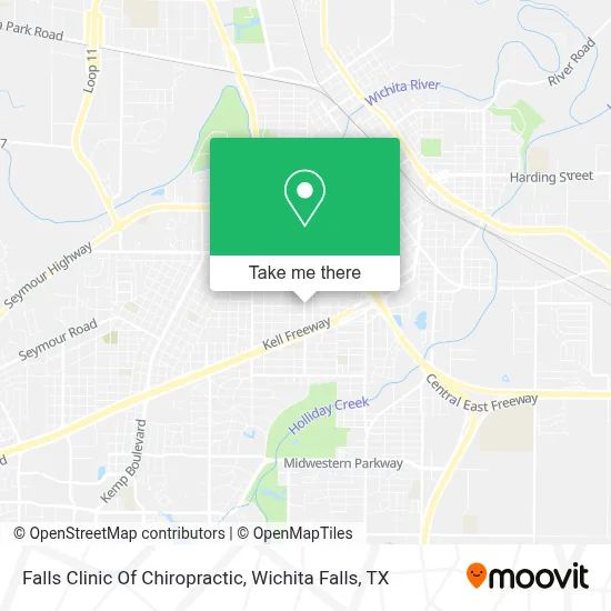 Falls Clinic Of Chiropractic map
