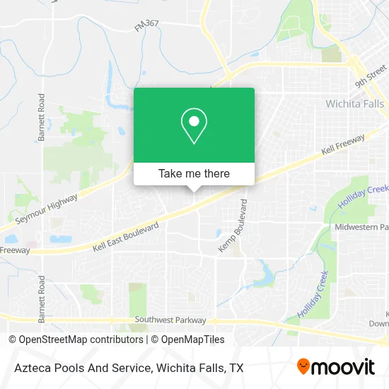 Azteca Pools And Service map