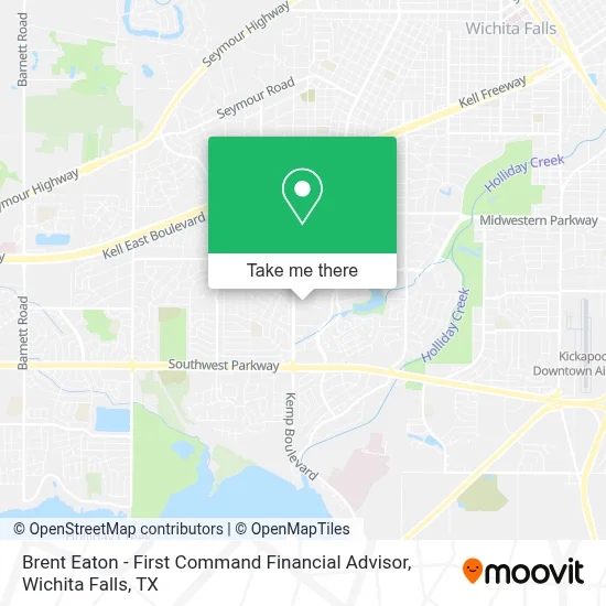Brent Eaton - First Command Financial Advisor map