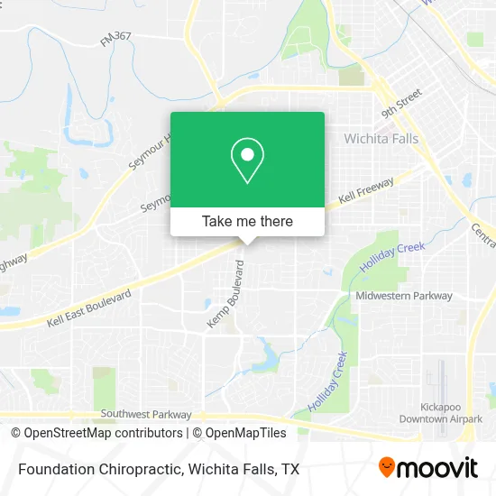 Foundation Chiropractic map