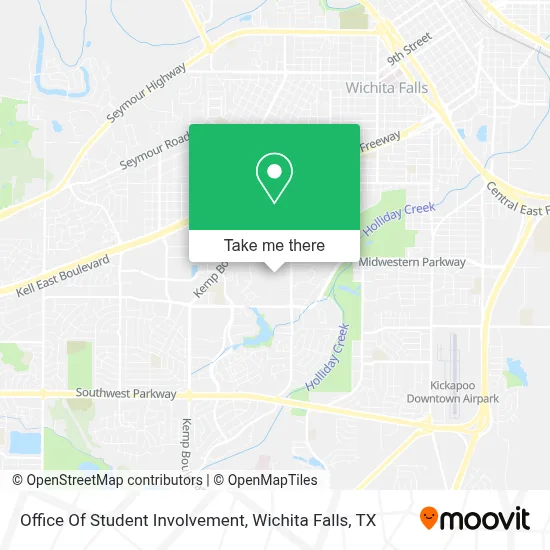 Office Of Student Involvement map