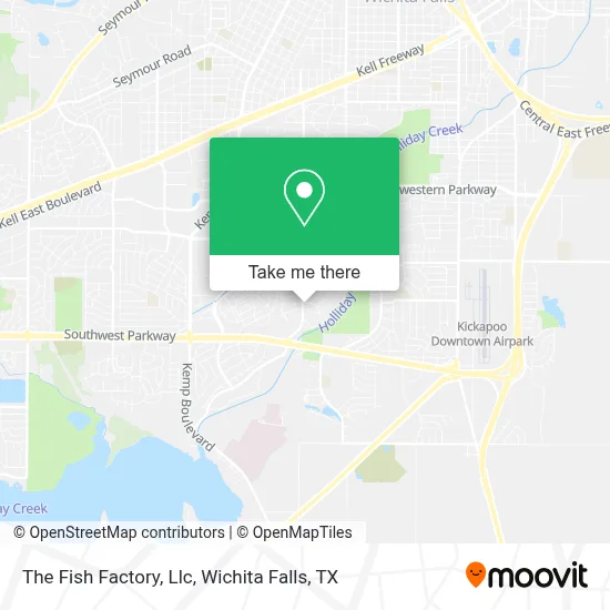 The Fish Factory, Llc map