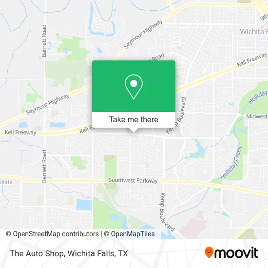 The Auto Shop map