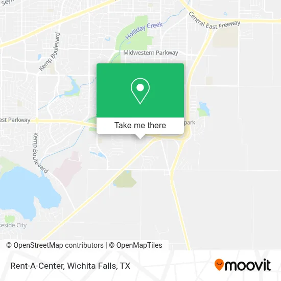 Rent-A-Center map