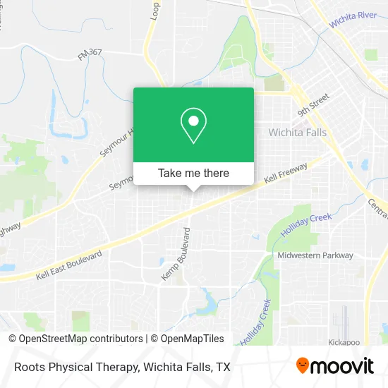 Roots Physical Therapy map